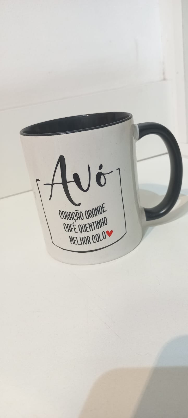 CANECA BRANCA PERSONALIZAVEL TEMA AVÓS