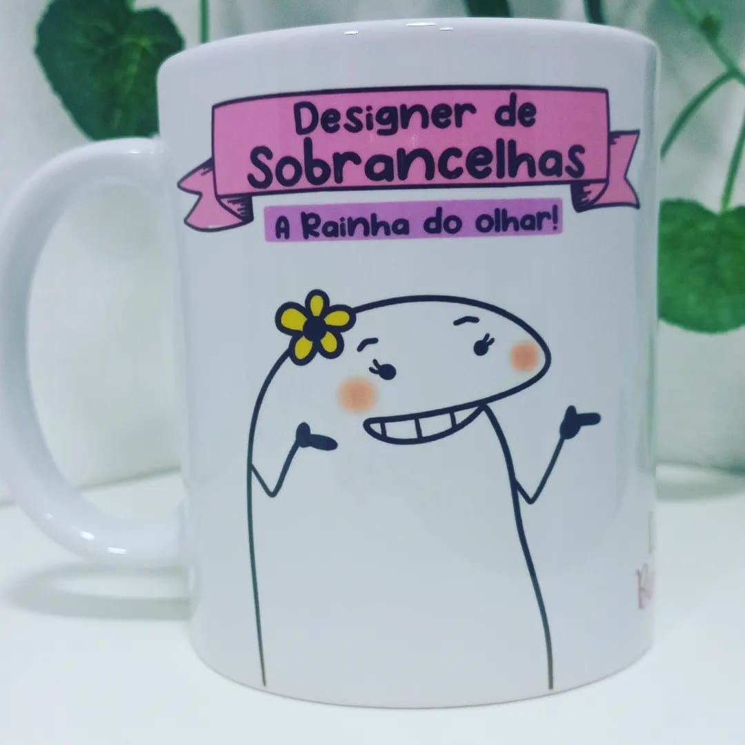 CANECA BRANCA PERSONALIZAVEL TEMA PROFISSOES