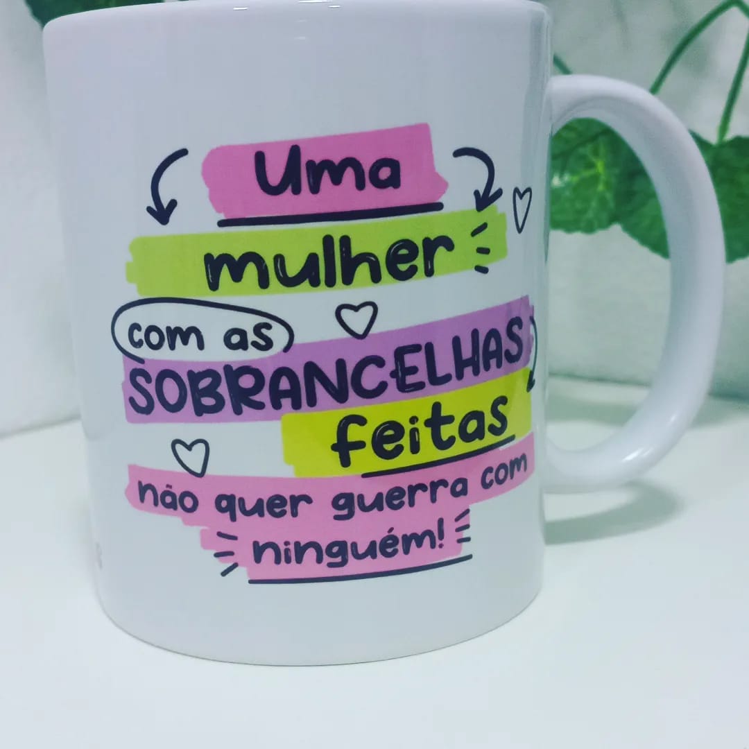 CANECA BRANCA PERSONALIZAVEL TEMA PROFISSOES