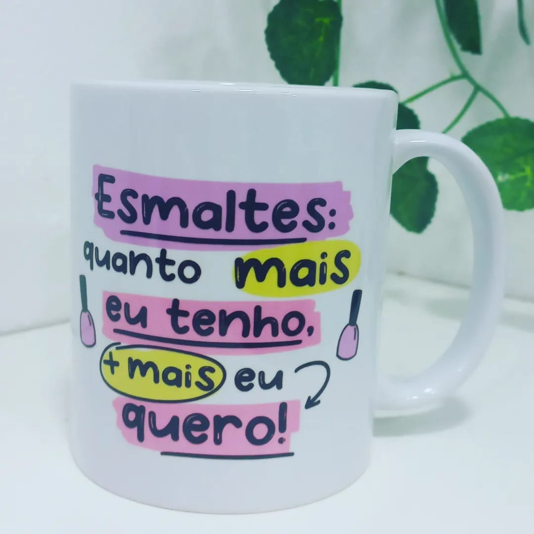 CANECA BRANCA PERSONALIZAVEL TEMA PROFISSOES